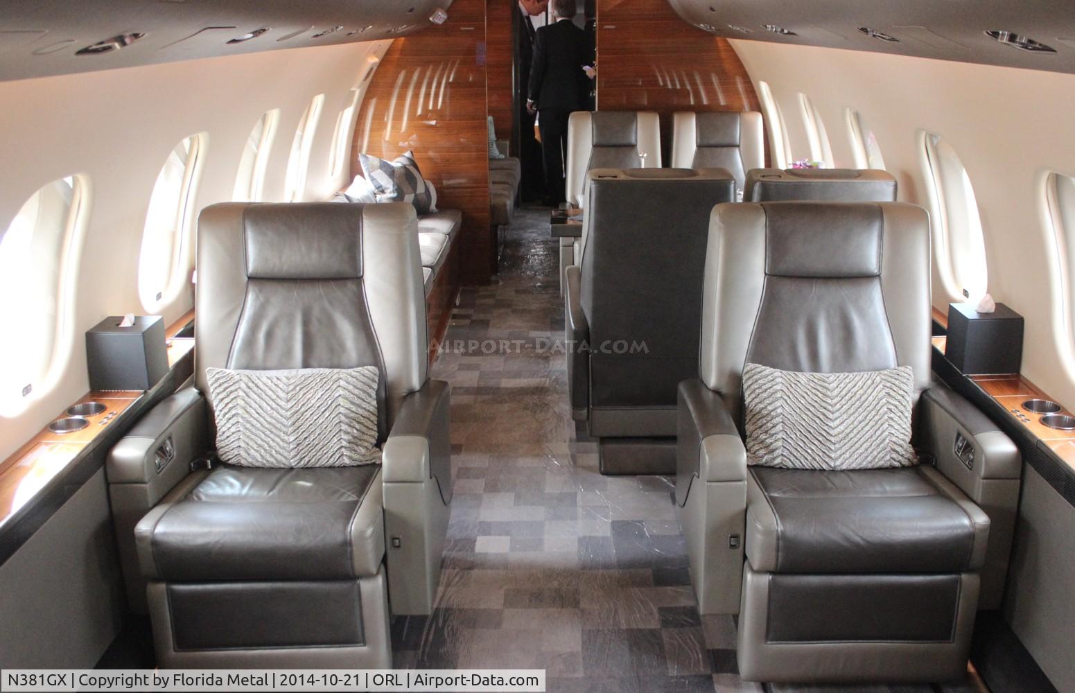 N381GX, 2012 Bombardier Global 6000 (BD-700-1A10) C/N 9381, Global 6000