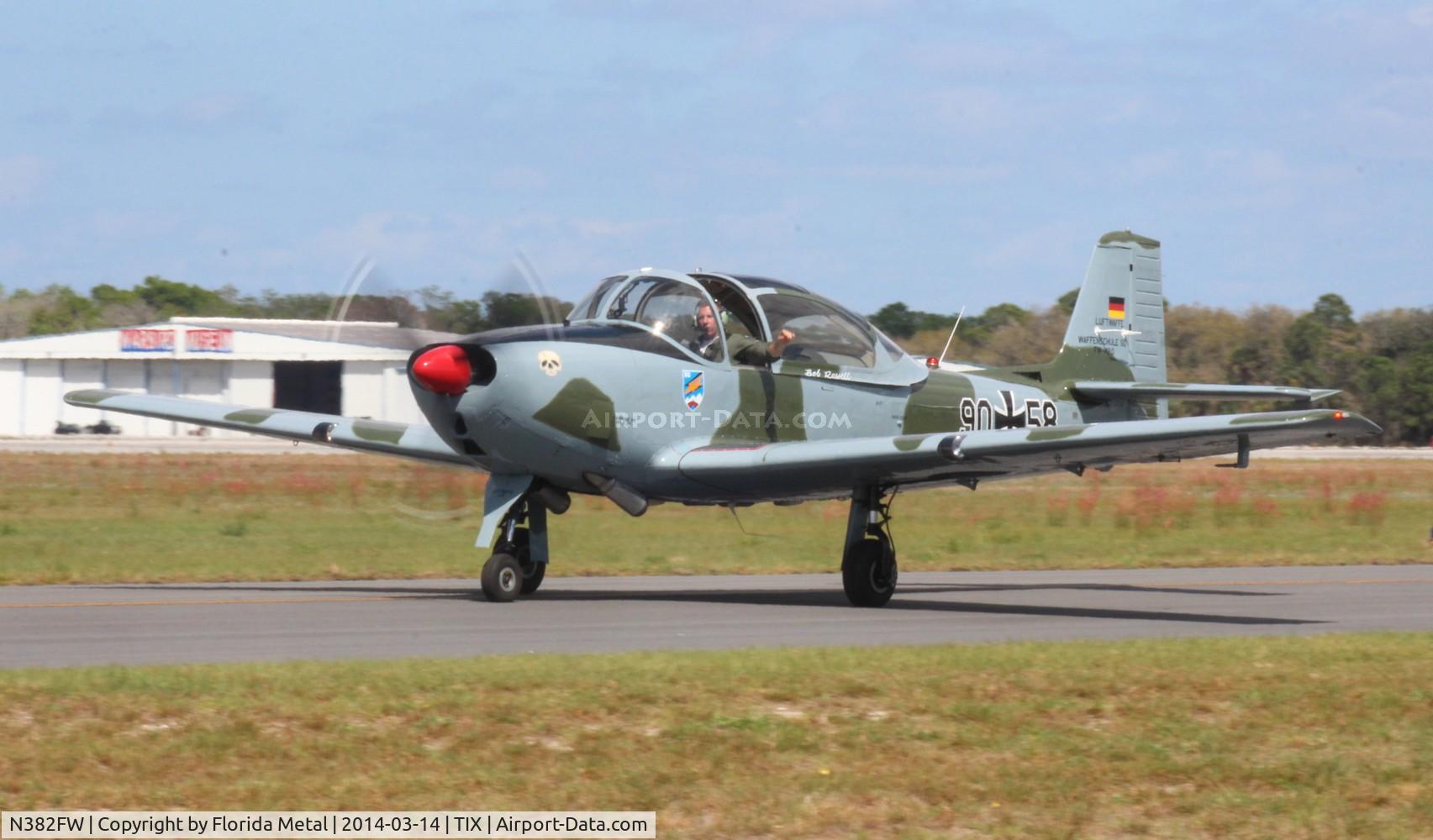 N382FW, 1962 Focke-Wulf FWP-149D C/N 075, FW 149D