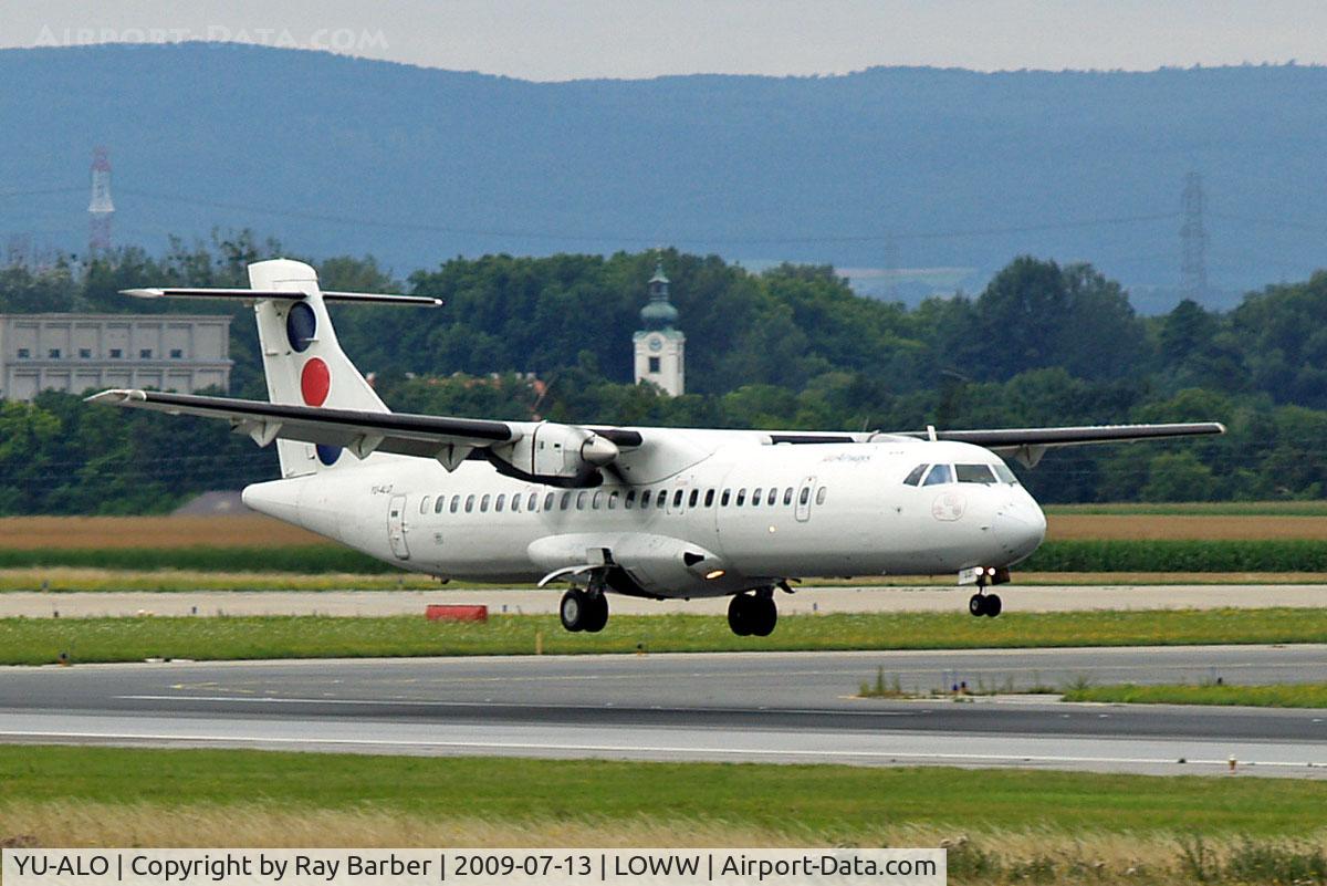 YU-ALO, 1990 ATR 72-202 C/N 186, Aerospatiale ATR-72-201 [186] (JAT Airways) Vienna-Schwechat~OE 13/07/2009