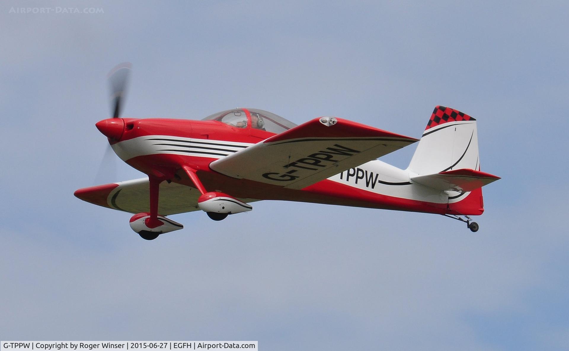 G-TPPW, 2013 Vans RV-7 C/N LAA 323-14966, Resident Vans RV-7 departing Runway 22.