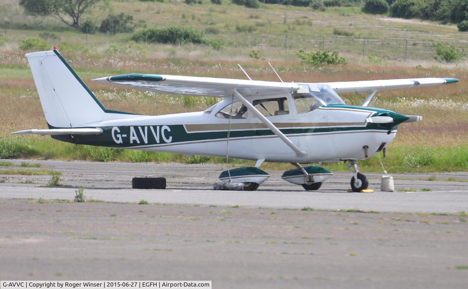 G-AVVC, 1967 Reims F172H Skyhawk C/N 0443, Visiing Reims/Cessna Skyhawk.
