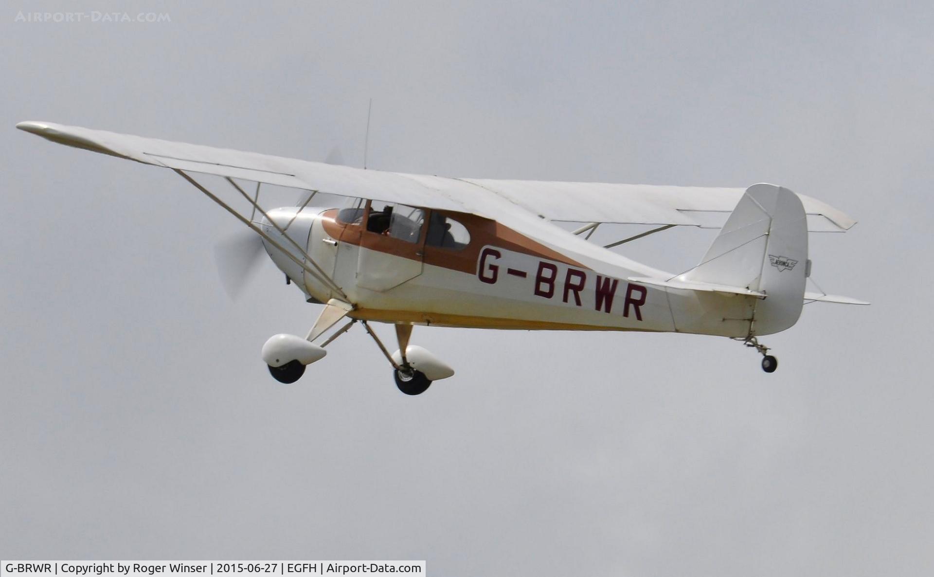 G-BRWR, 1946 Aeronca 11AC Chief Chief C/N 11AC-1319, Visiting Aeronca Chief.