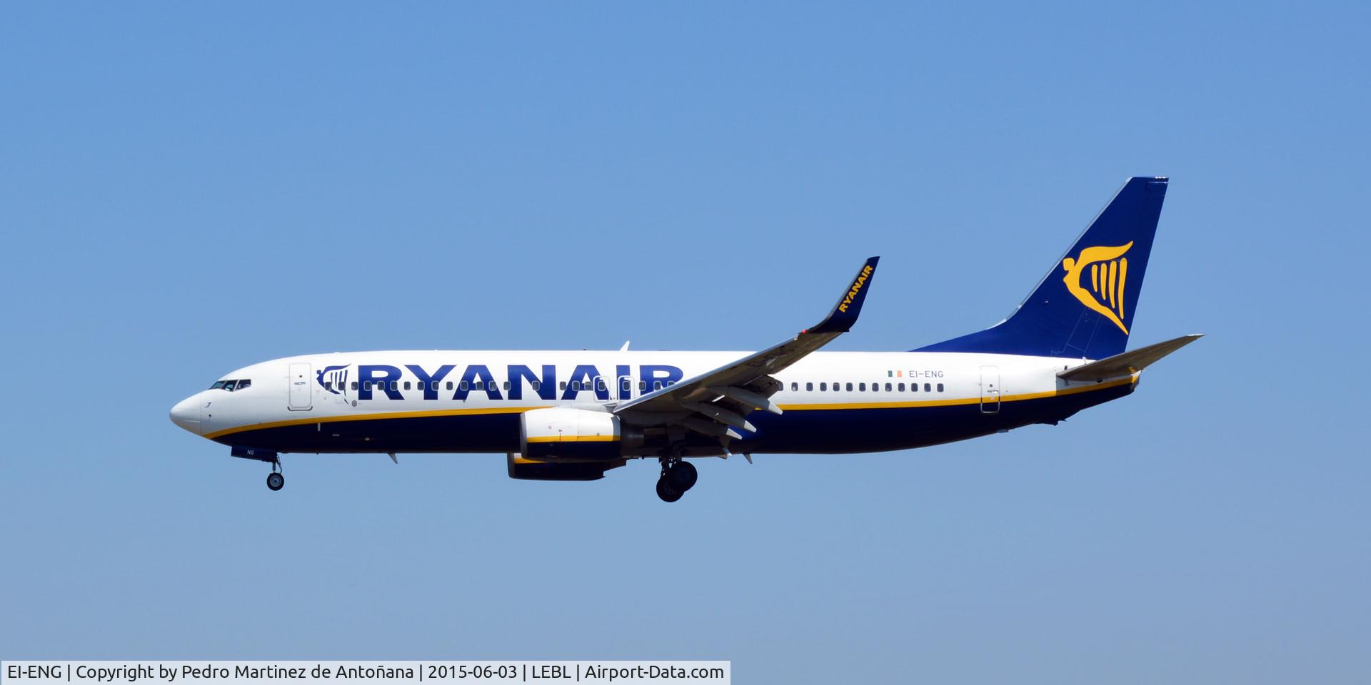 EI-ENG, 2010 Boeing 737-8AS C/N 34977, El Prat  Barcelona - España