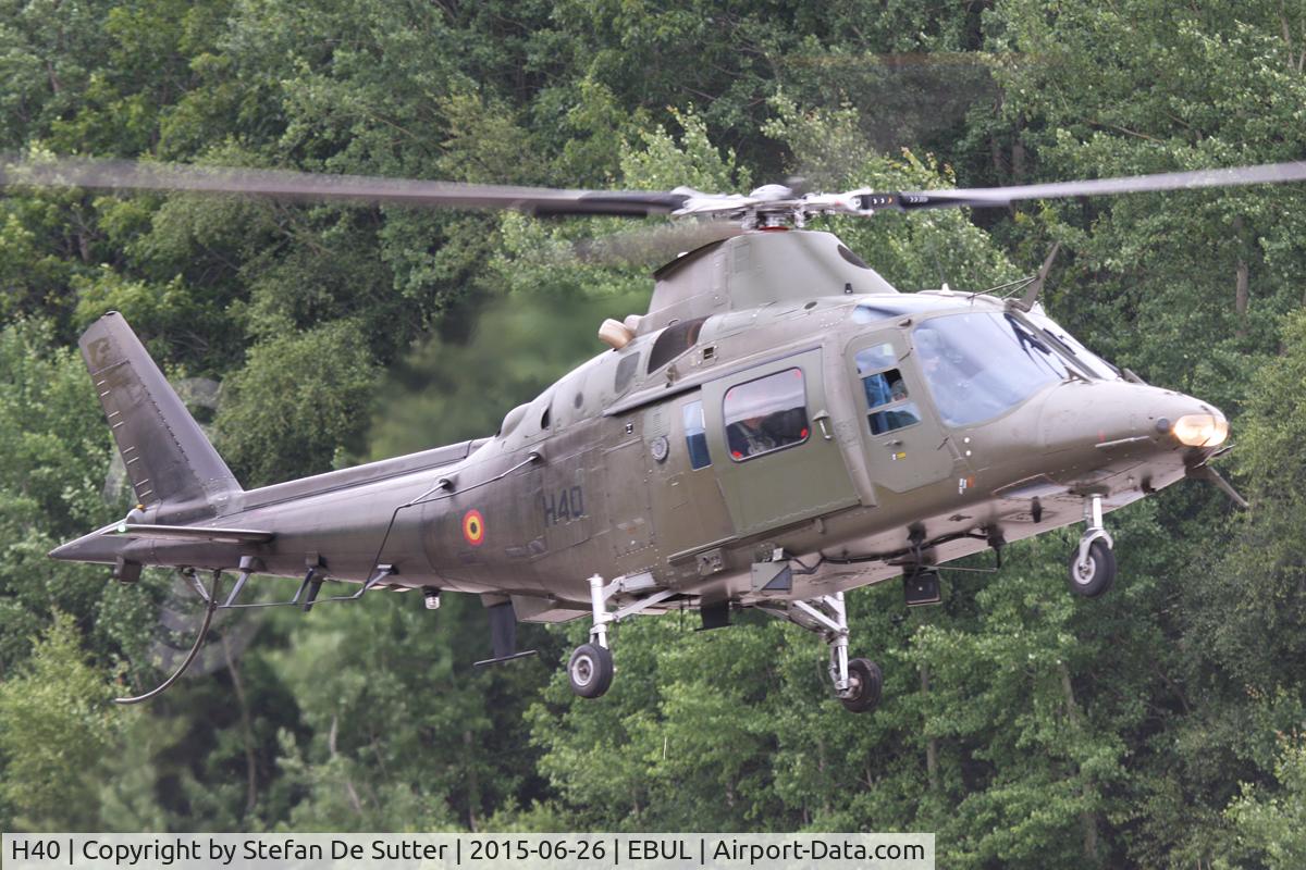 H40, Agusta A-109BA C/N 0340, Ursel Avia 2015