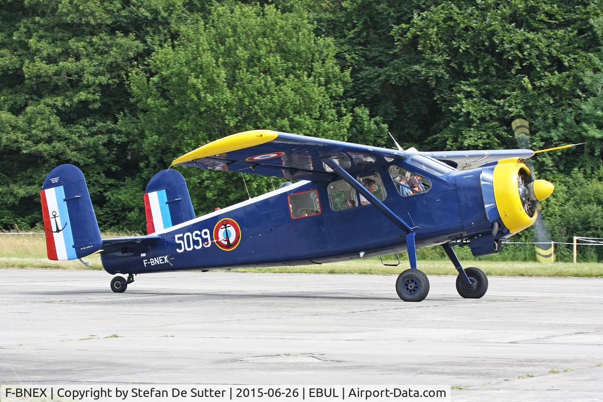 F-BNEX, 1958 Max Holste MH-1521C-1 Broussard C/N 108, Ursel Avia 2015.