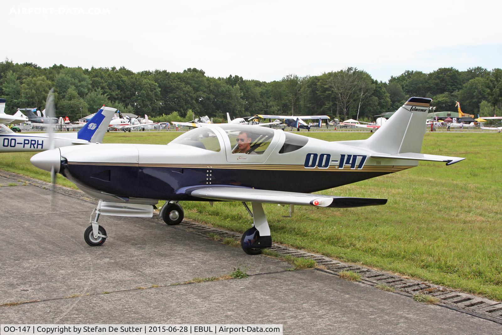 OO-147, 2007 Glasair II-S RG C/N 2378, Ursel Avia 2015.