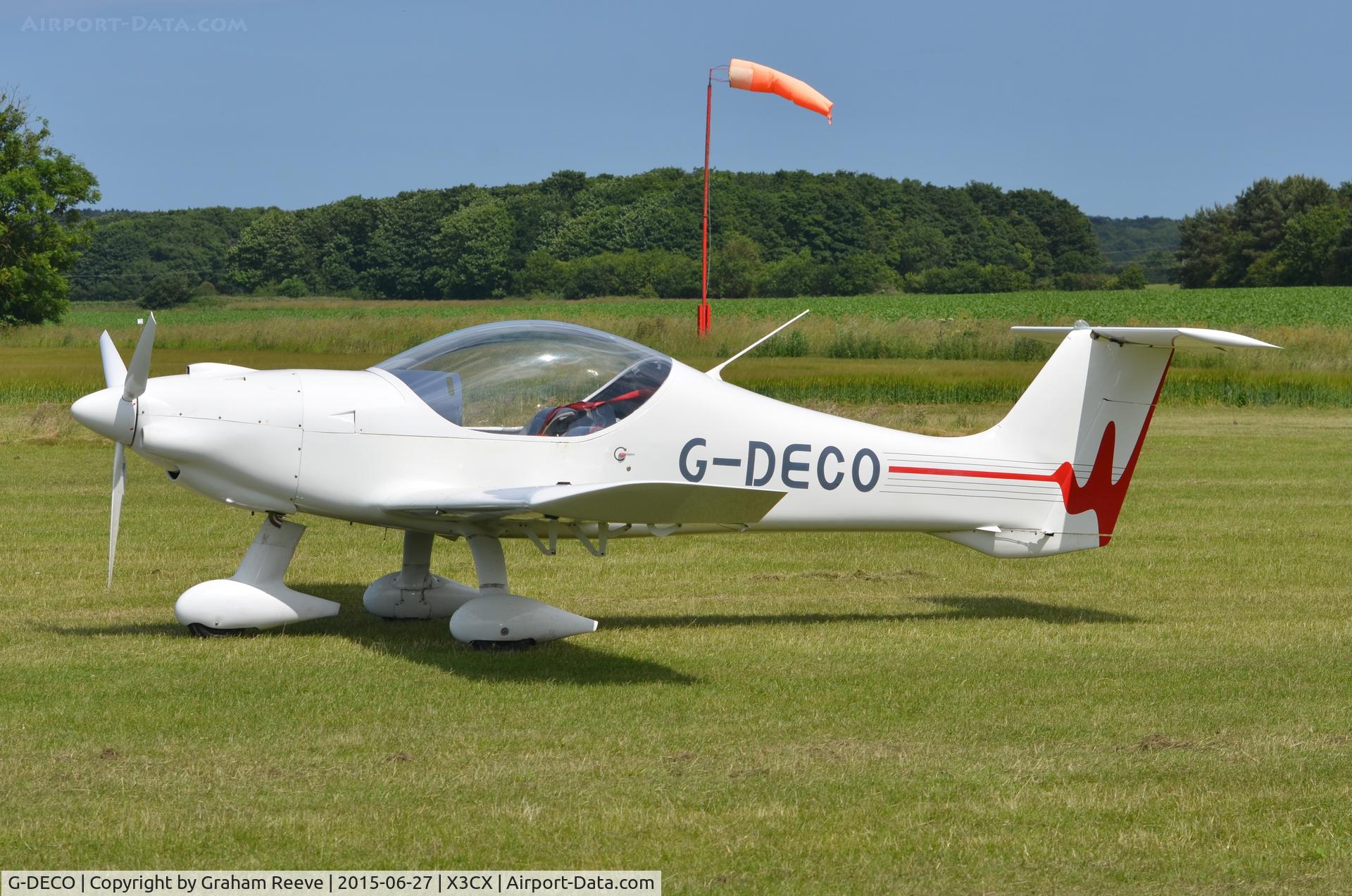 G-DECO, 2004 Dyn'Aero MCR-01 Club Banbi C/N PFA 301A-14246, Parked at Northrepps.