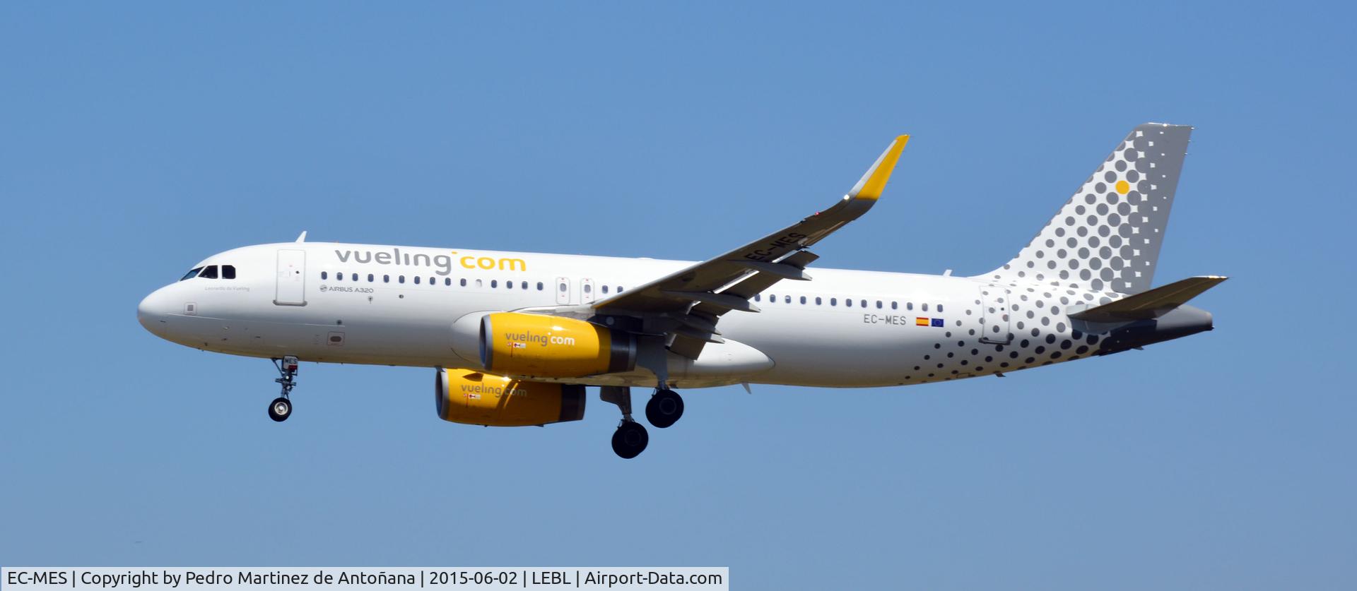 EC-MES, 2015 Airbus A320-232 C/N 6518, El Prat  Barcelona - España