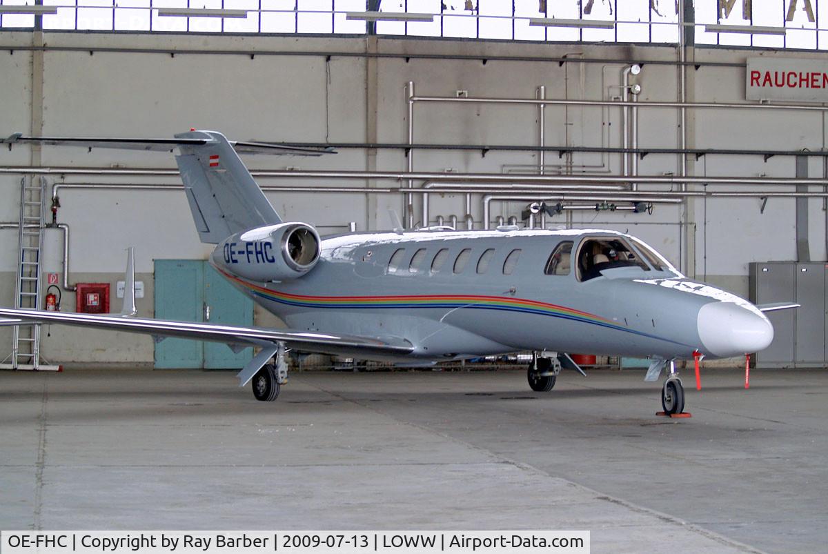 OE-FHC, 2008 Cessna 525A CitationJet CJ2+ C/N 525A-0415, Cessna CitationJet CJ2+ [525A-0415] (Avcon Jet) Vienna-Schwechat~OE 13/07/2009
