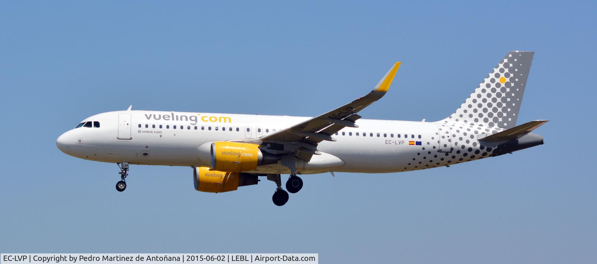 EC-LVP, 2013 Airbus A320-214 C/N 5587, El Prat  Barcelona - España