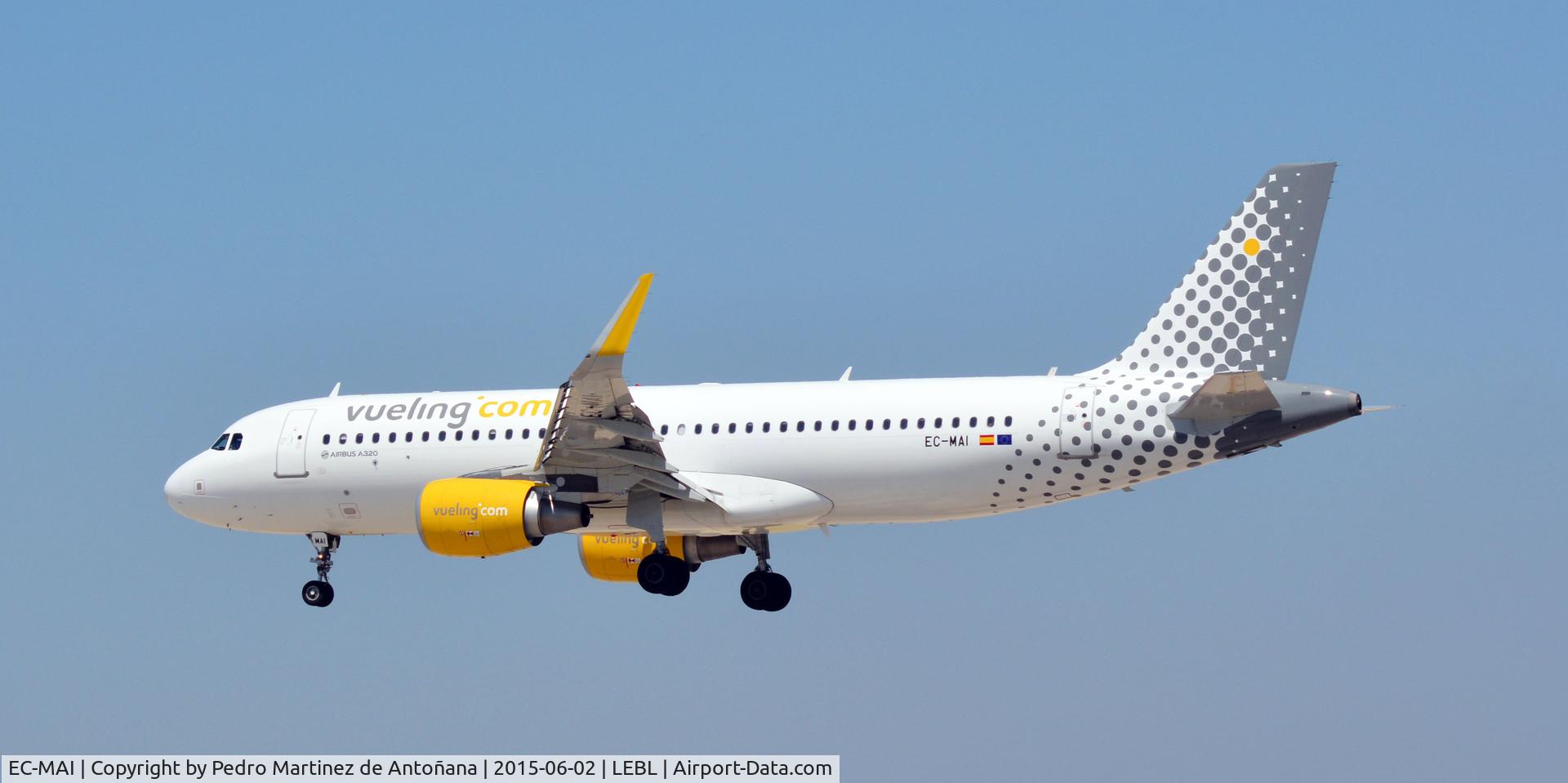 EC-MAI, 2014 Airbus A320-214 C/N 6045, El Prat  Barcelona - España