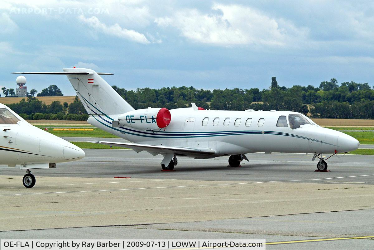 OE-FLA, Cessna 525A CitationJet CJ2+ C/N 525A-0365, Cessna CitationJet CJ2+ [525A-0365] (Avcon Jet) Vienna-Schwechat~OE 13/07/2009