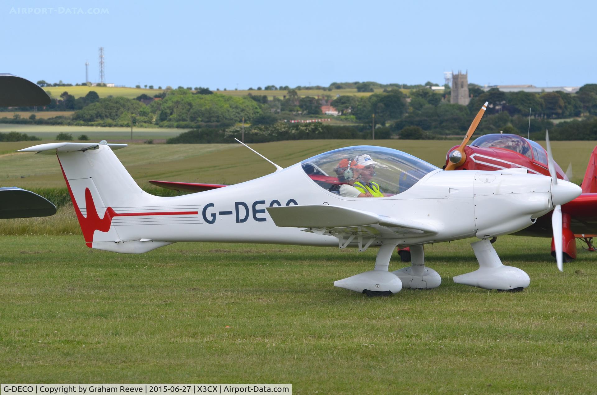 G-DECO, 2004 Dyn'Aero MCR-01 Club Banbi C/N PFA 301A-14246, Just landed at Northrepps.