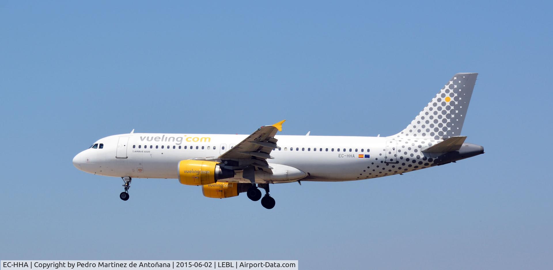EC-HHA, 2000 Airbus A320-214 C/N 1221, El Prat  Barcelona - España