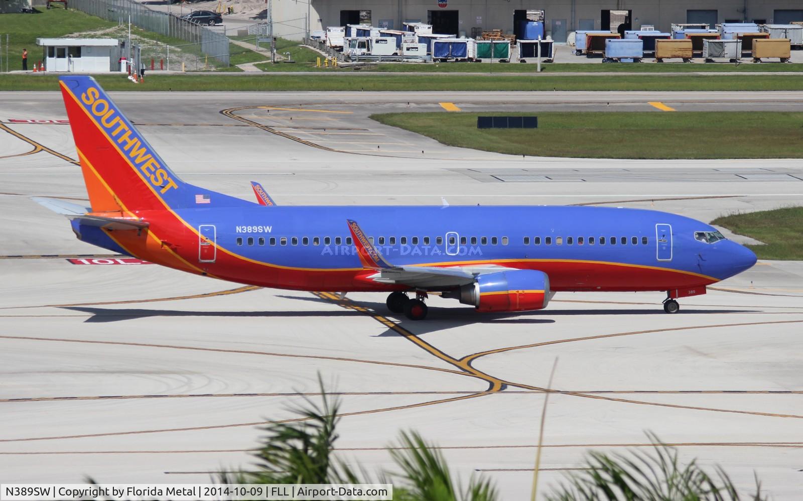 N389SW, 1994 Boeing 737-3H4 C/N 26592, Southwest
