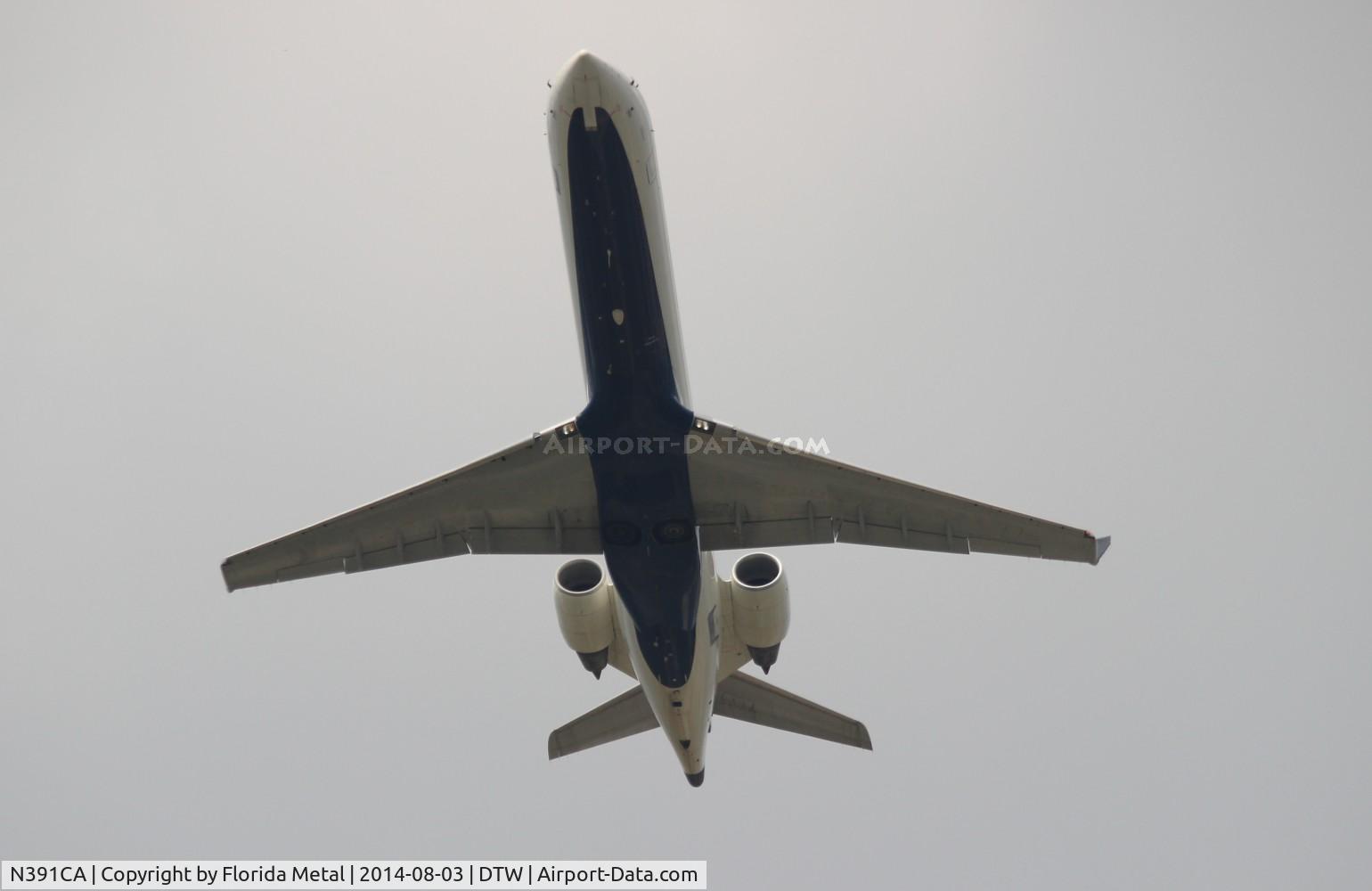N391CA, 2003 Bombardier CRJ-701ER (CL-600-2C10) Regional Jet C/N 10108, CRJ-700