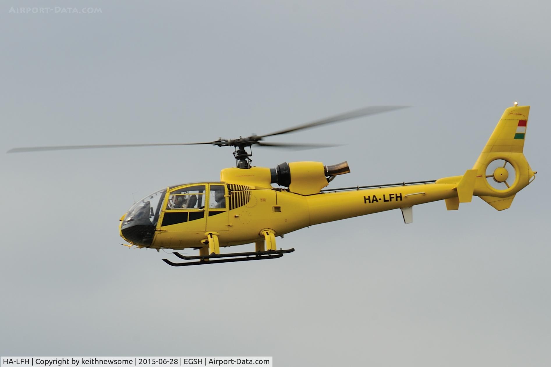 HA-LFH, 1979 Aerospatiale SA-342J Gazelle C/N 1775, Nice Visitor.