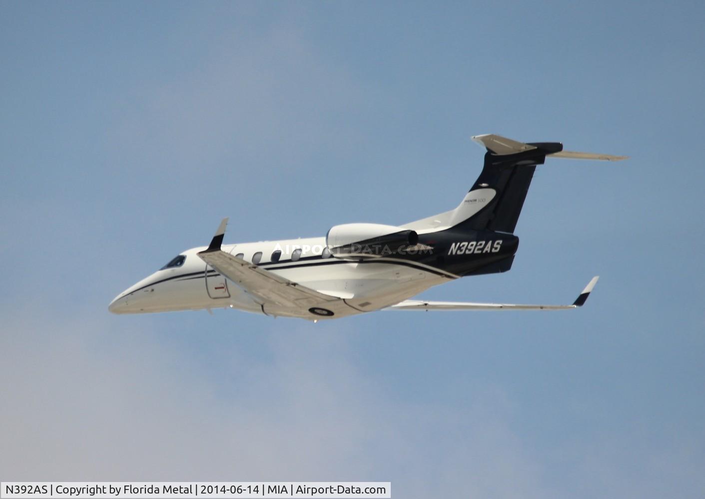 N392AS, 2010 Embraer EMB-505 Phenom 300 C/N 50500009, Phenom 300