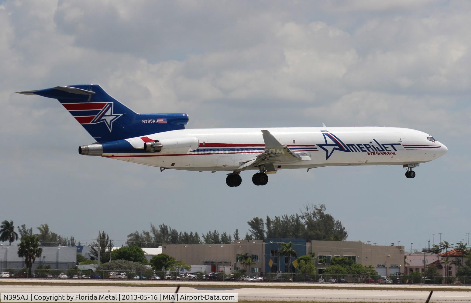N395AJ, 1975 Boeing 727-233F C/N 21100, Amerijet