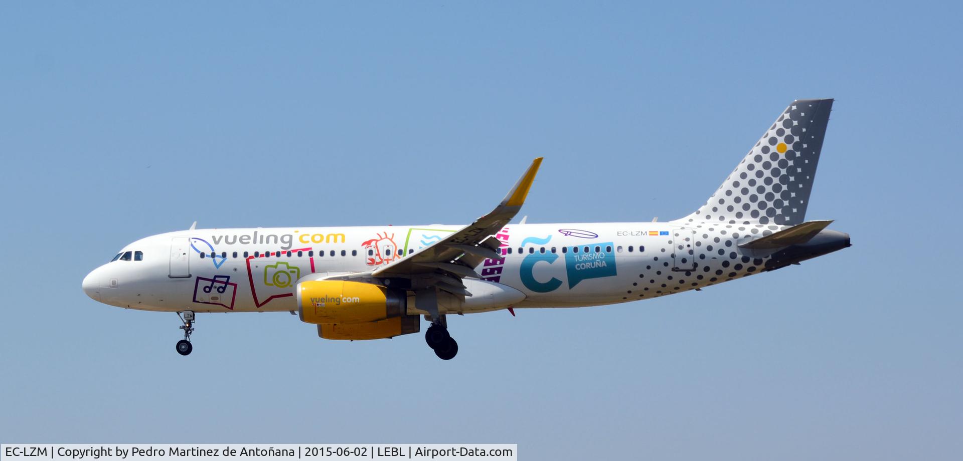 EC-LZM, 2013 Airbus A320-232 C/N 5877, El Prat  Barcelona - España