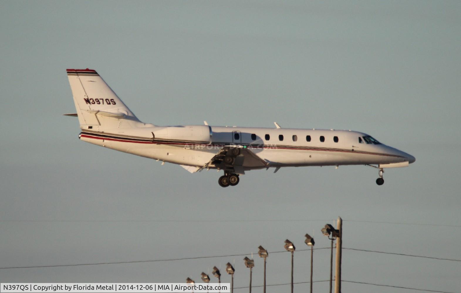 N397QS, 2007 Cessna 680 Citation Sovereign C/N 680-0144, Citation Sovereign