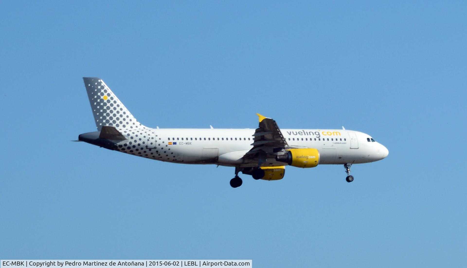 EC-MBK, 2006 Airbus A320-214 C/N 2658, El Prat  Barcelona - España