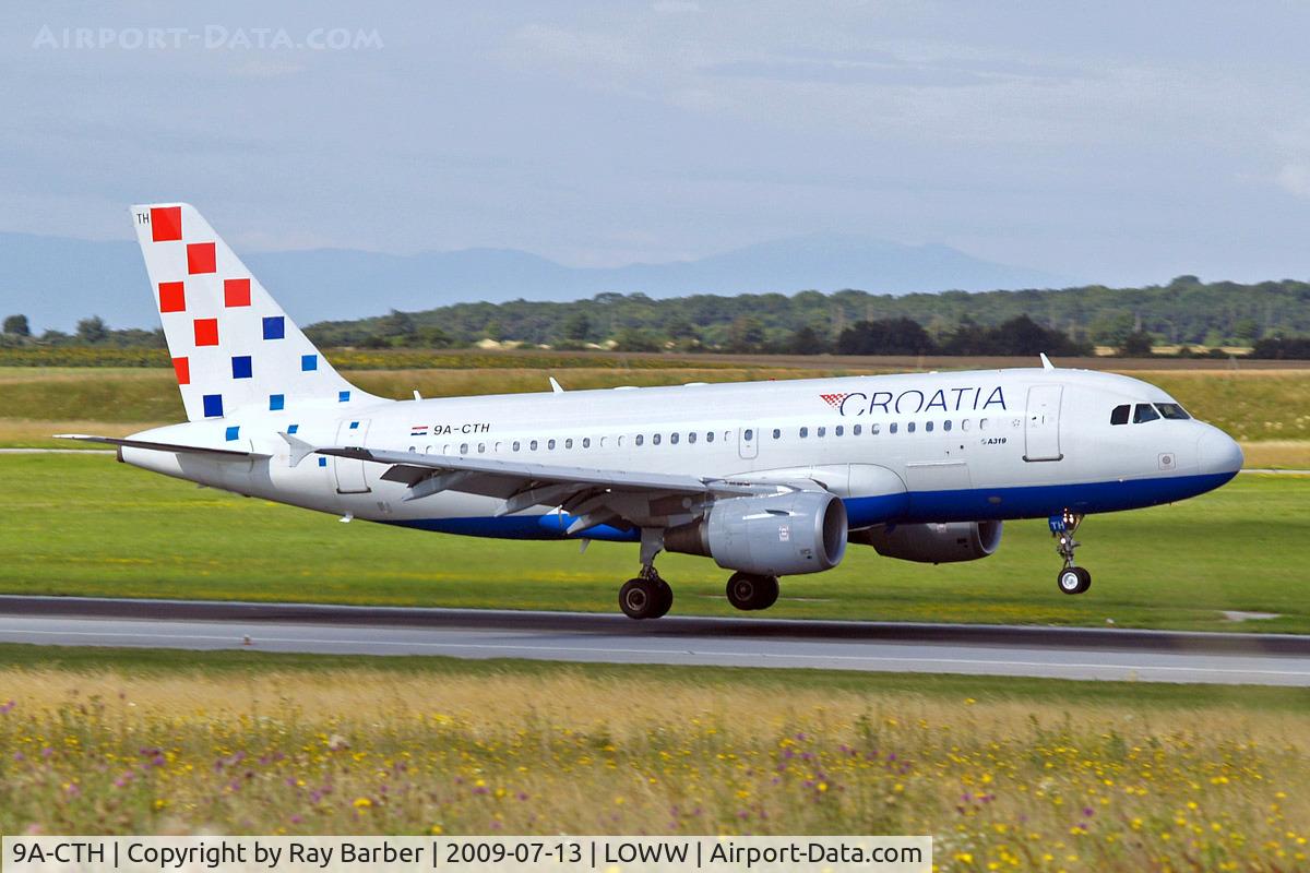 9A-CTH, 1998 Airbus A319-112 C/N 833, Airbus A319-112 [0833] (Croatia Airlines) Vienna-Schwechat~OE 13/07/2009