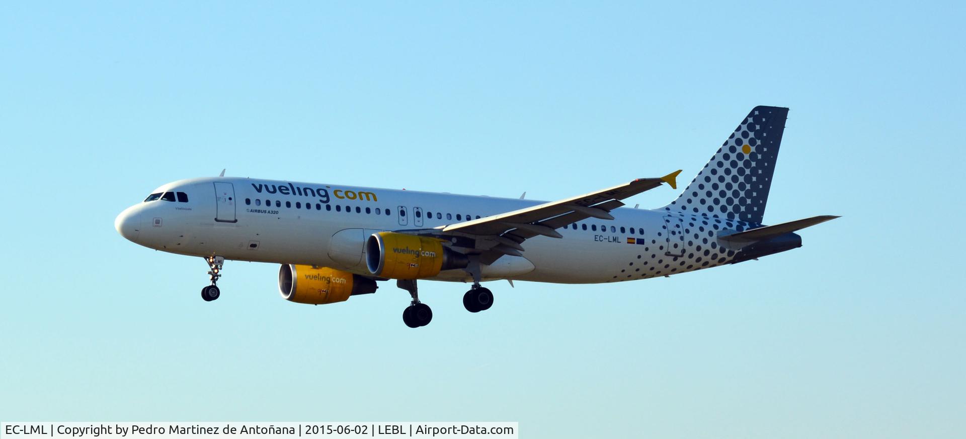 EC-LML, 2011 Airbus A320-214 C/N 4742, El Prat  Barcelona - España