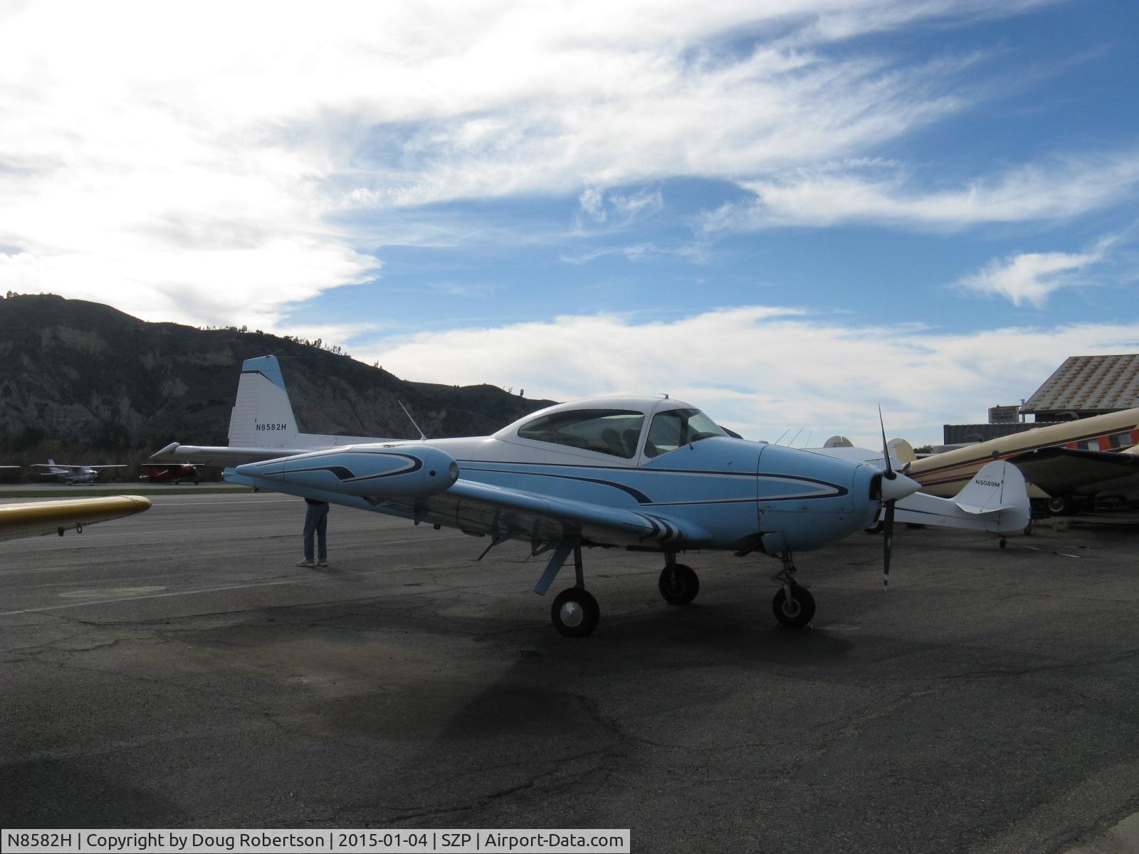 N8582H, 1947 North American Navion (NA-145) C/N NAV-4-557, 1947 North American NAVION, Continental E225 upgrade