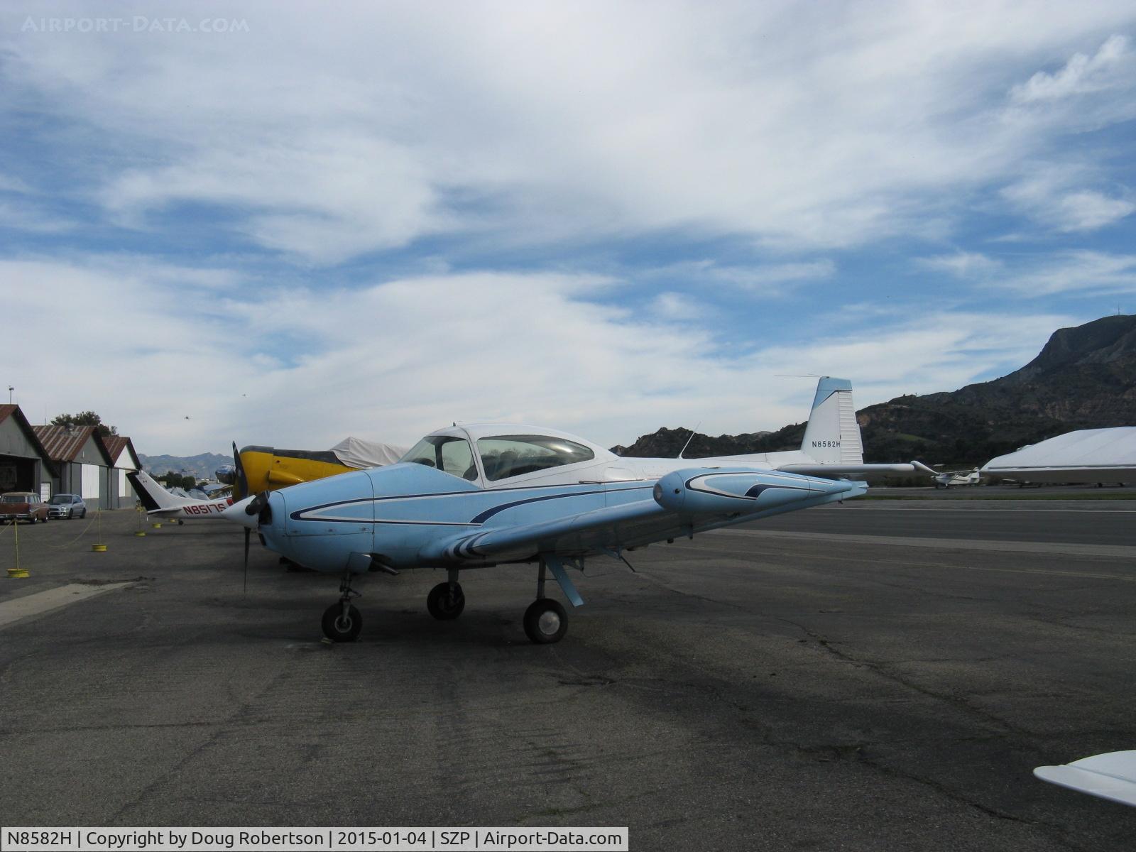 N8582H, 1947 North American Navion (NA-145) C/N NAV-4-557, 1947 North American NAVION, Continental E225 upgrade