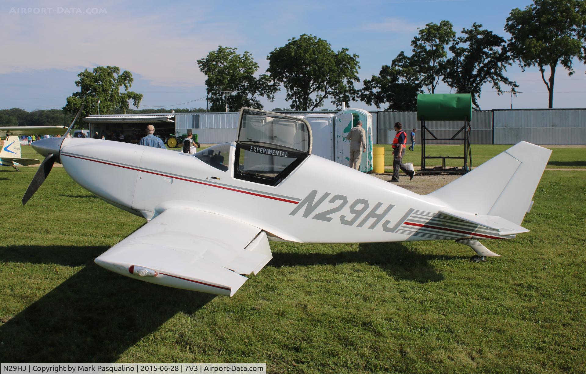 N29HJ, 1990 Stoddard-Hamilton Glasair SH-2 C/N 134, Glasair SH-2