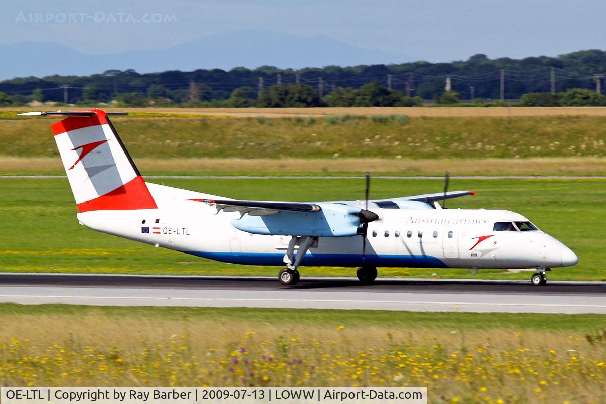 OE-LTL, 1997 De Havilland Canada DHC-8-314Q Dash 8 C/N 485, De Havilland Canada DHC-8Q-314 Dash 8 [485] (Austrian Arrows) Vienna-Schwechat~OE 13/07/2009