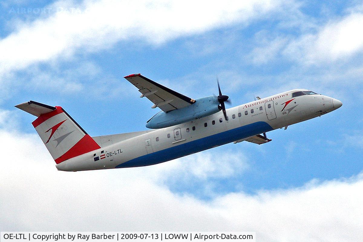 OE-LTL, 1997 De Havilland Canada DHC-8-314Q Dash 8 C/N 485, De Havilland Canada DHC-8Q-314 Dash 8 [485] (Austrian Arrows) Vienna-Schwechat~OE 13/07/2009