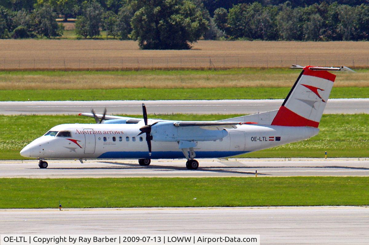 OE-LTL, 1997 De Havilland Canada DHC-8-314Q Dash 8 C/N 485, De Havilland Canada DHC-8Q-314 Dash 8 [485] (Austrian Arrows) Vienna-Schwechat~OE 13/07/2009