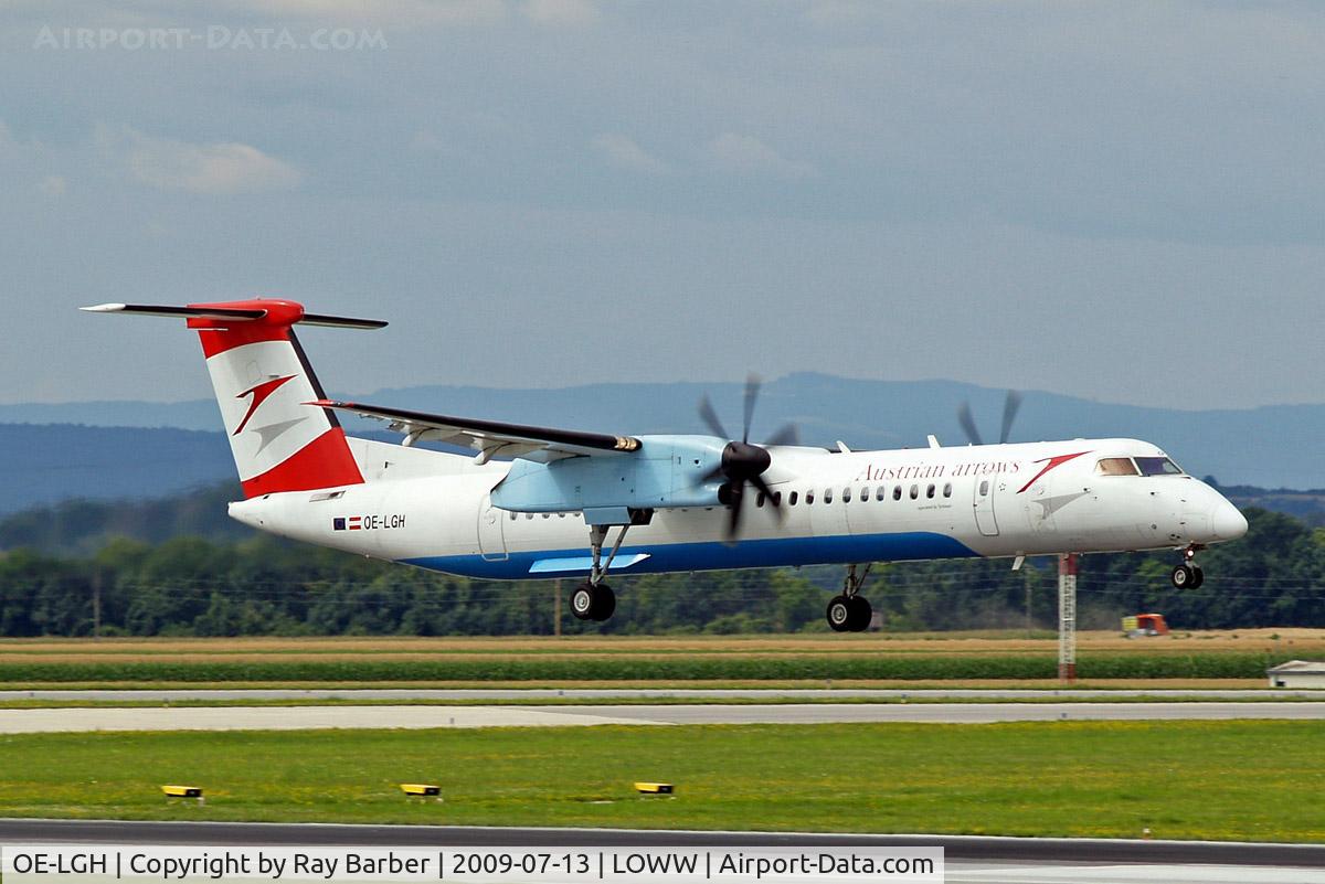 OE-LGH, 2002 De Havilland Canada DHC-8-402Q Dash 8 C/N 4075, De Havilland Canada DHC-8Q-402 Dash 8 [4075] (Austrian Arrows) Vienna-Schwechat~OE 13/07/2015