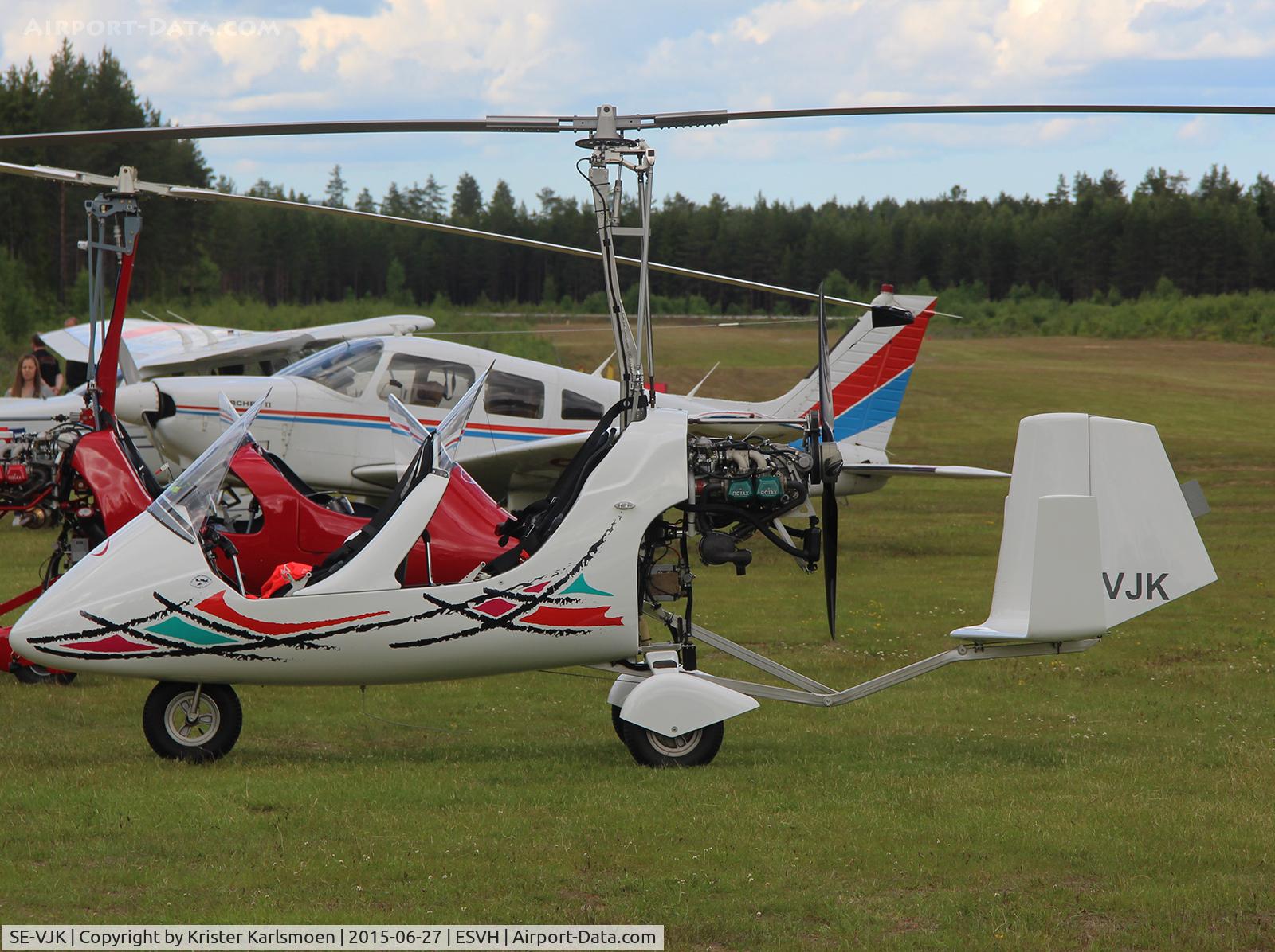 SE-VJK, 2007 AutoGyro MT03 C/N SE 07 G 10, With new stickers.
