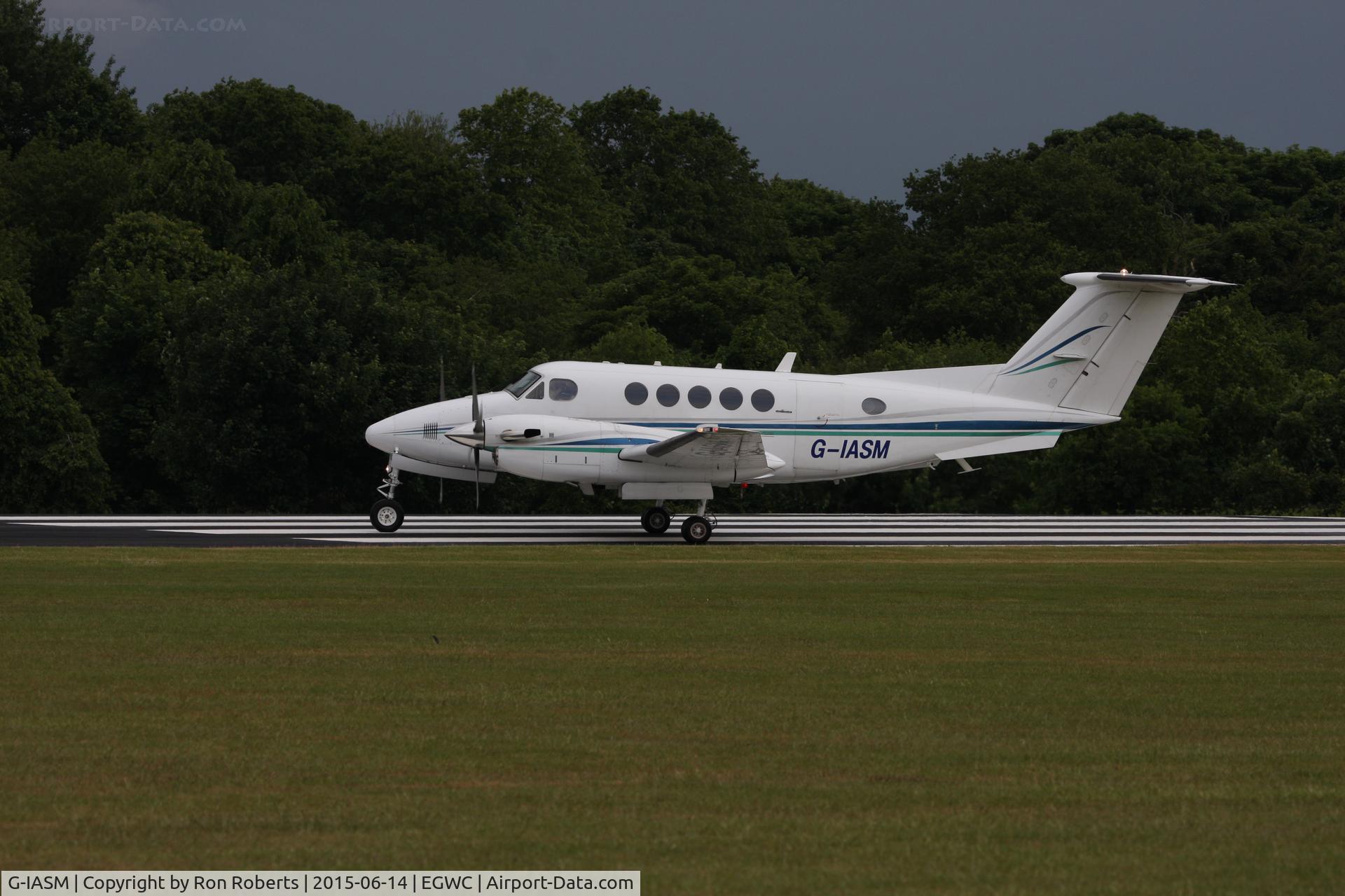 G-IASM, 1979 Beech 200 Super King Air C/N BB-521, At RAF Cosford Airshow
