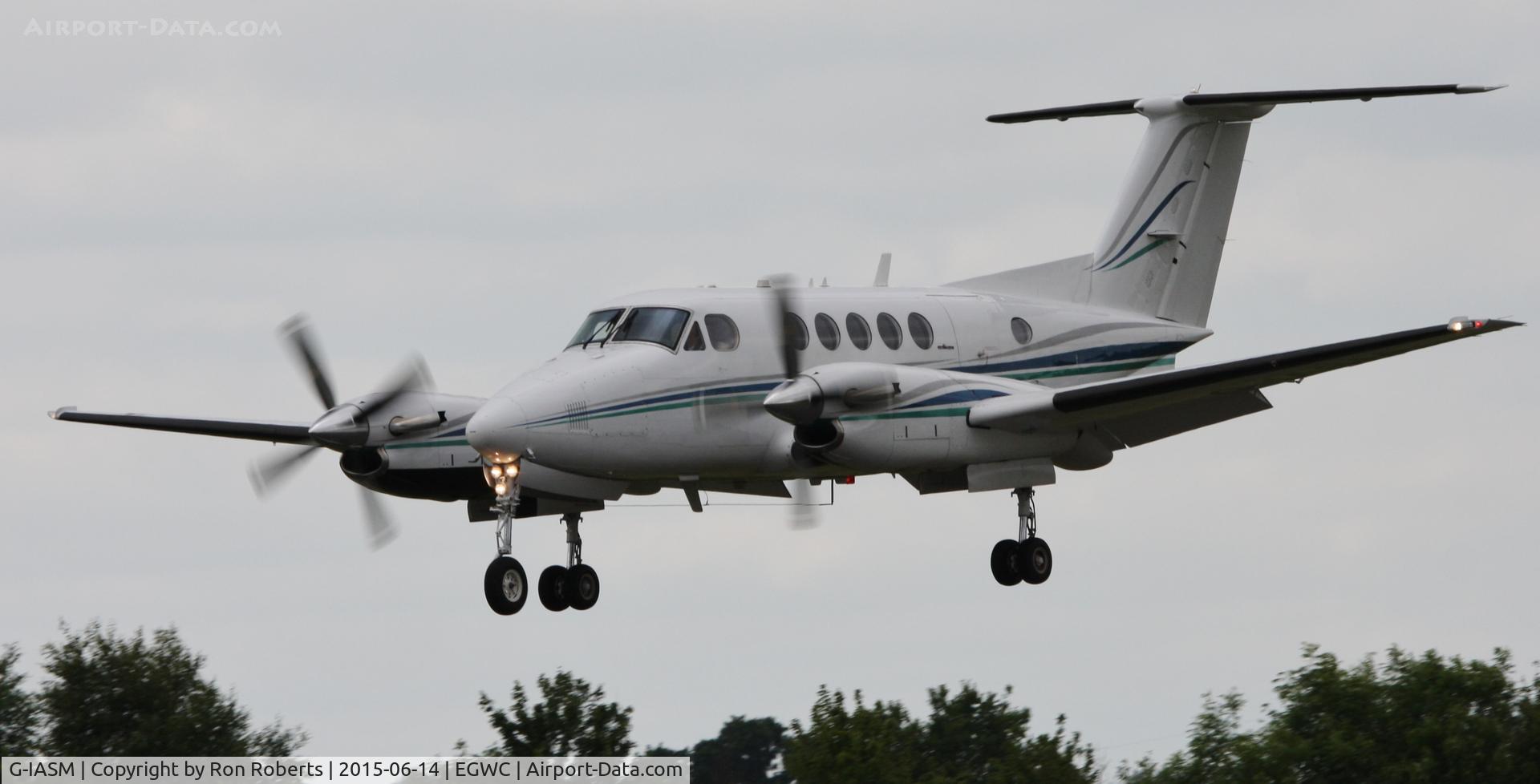 G-IASM, 1979 Beech 200 Super King Air C/N BB-521, At RAF Cosford Airshow