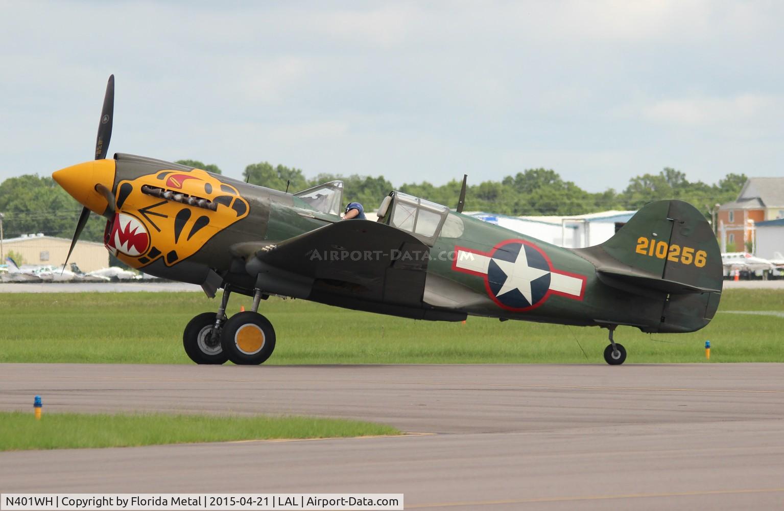 N401WH, 1942 Curtiss P-40K Warhawk C/N 42-10256, P-40K