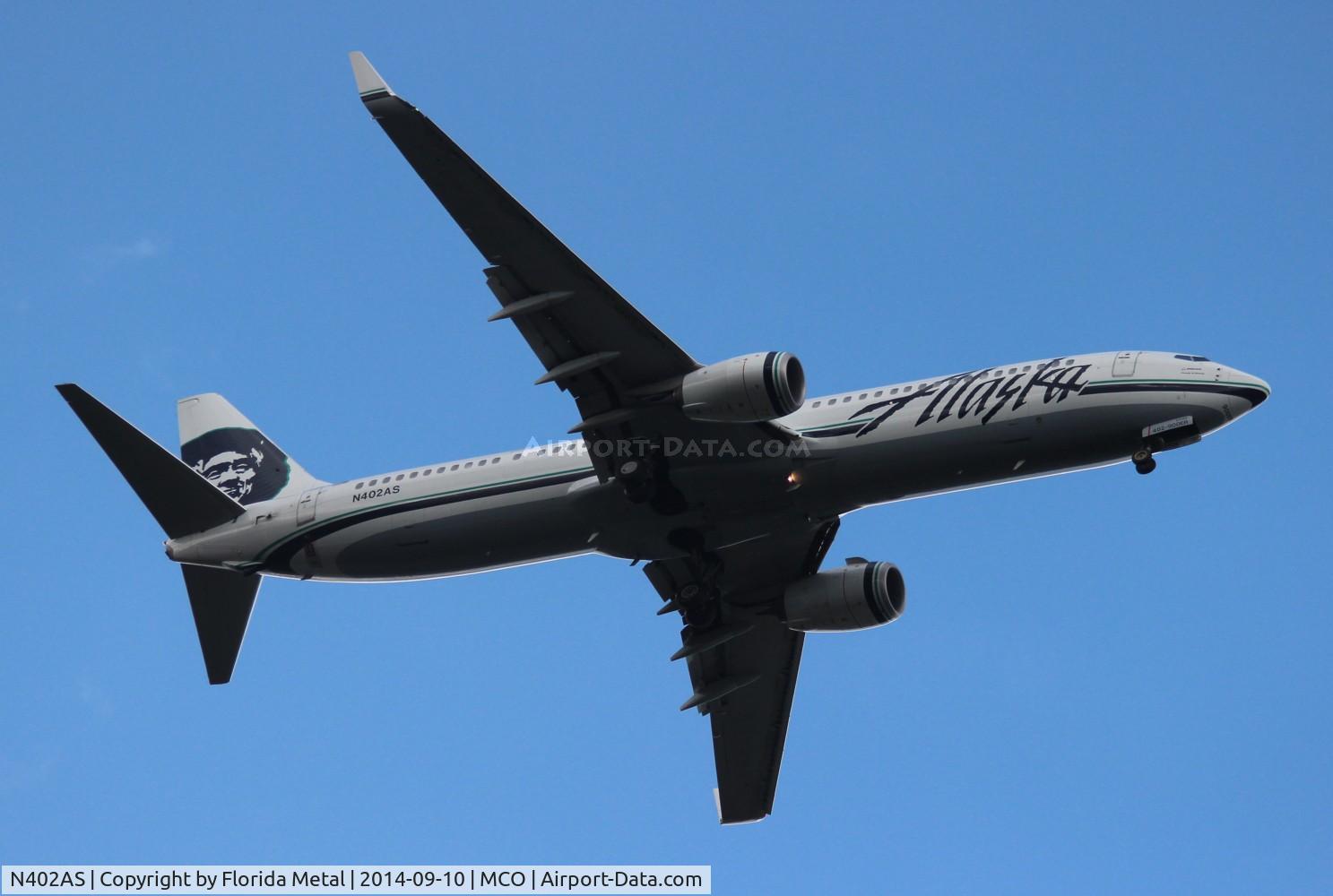 N402AS, 2012 Boeing 737-990/ER C/N 41189, Alaska