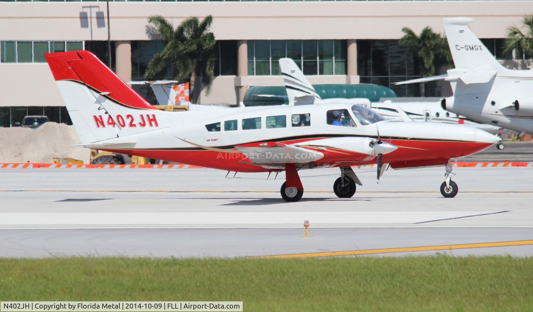 N402JH, 1980 Cessna 402C C/N 402C0500, Cessna 402C