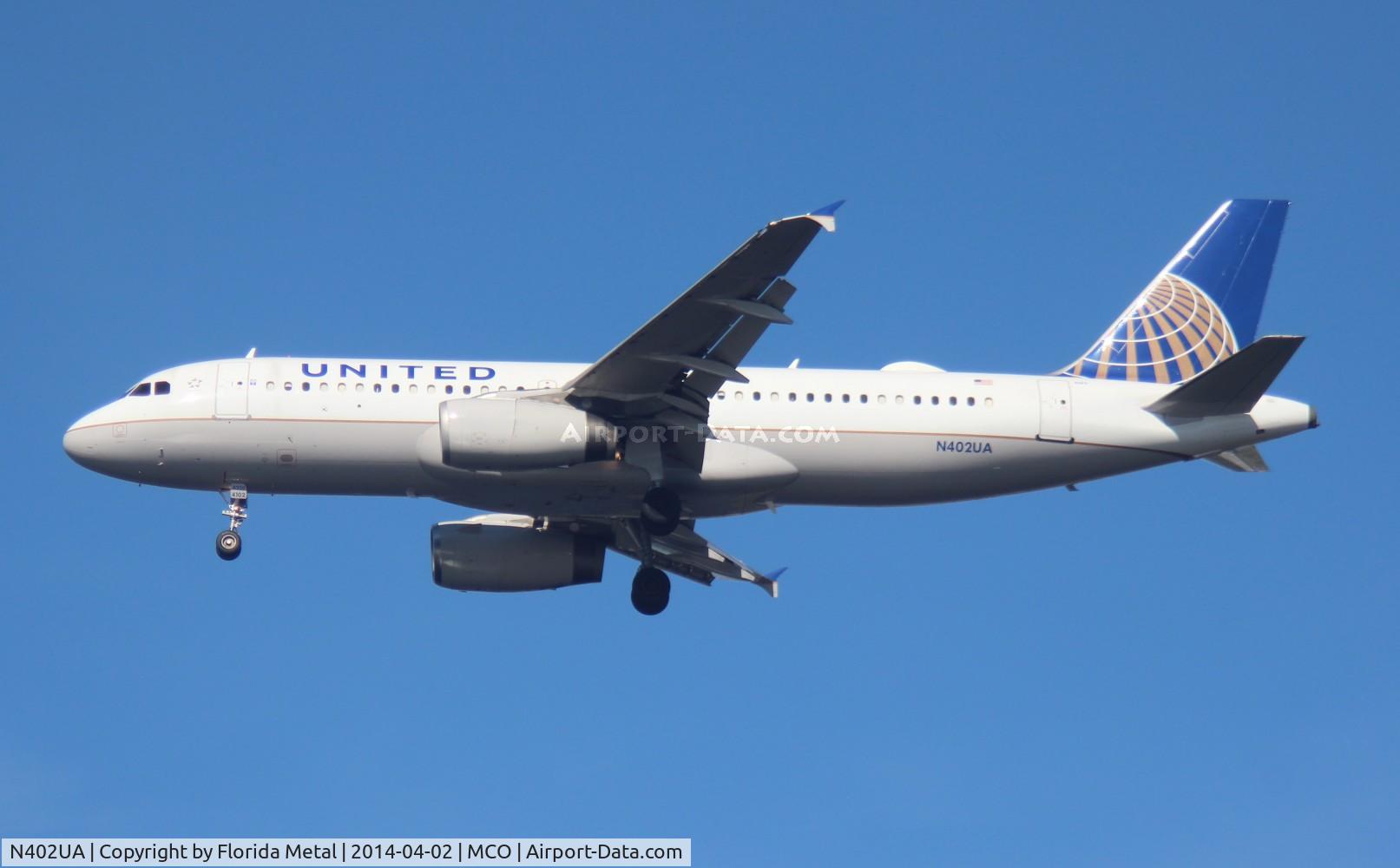 N402UA, 1993 Airbus A320-232 C/N 439, United A320