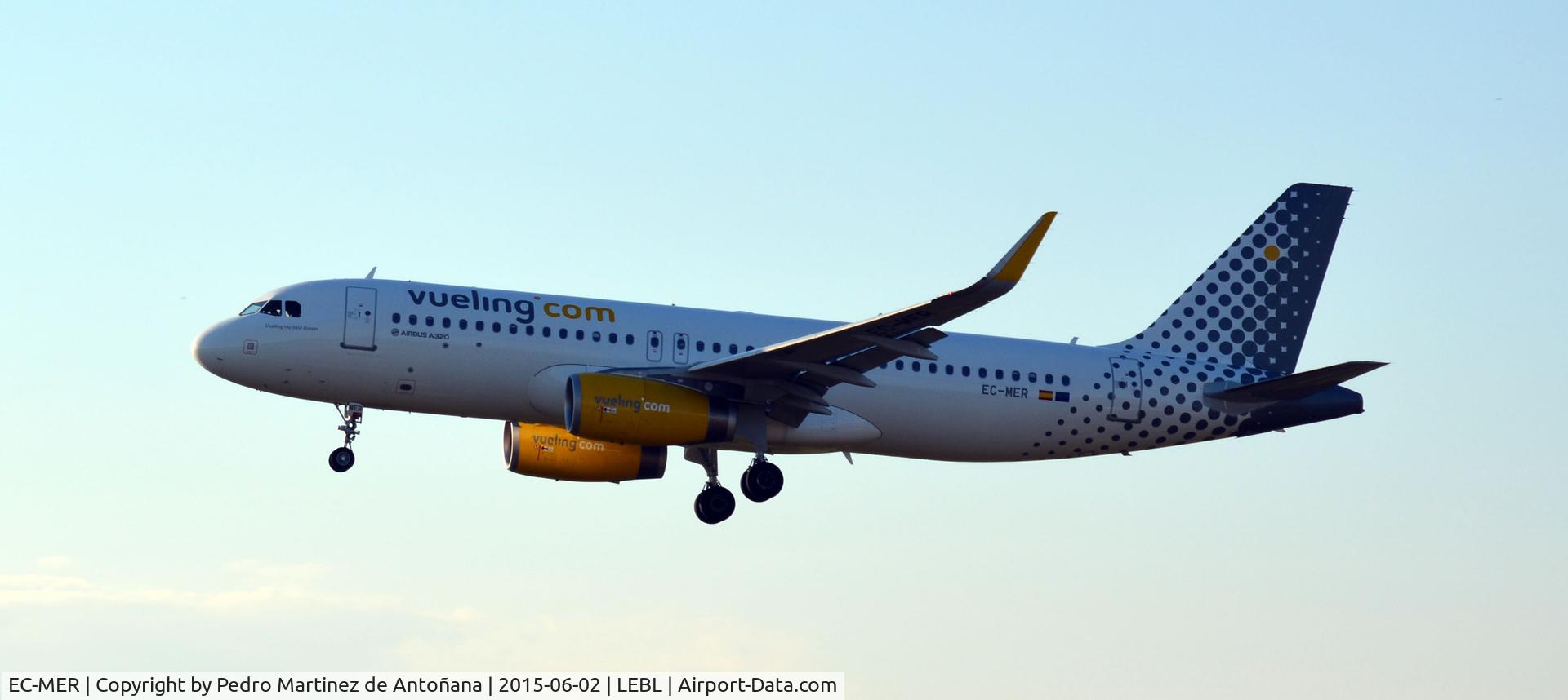 EC-MER, 2015 Airbus A320-232 C/N 6510, El Prat  Barcelona - España