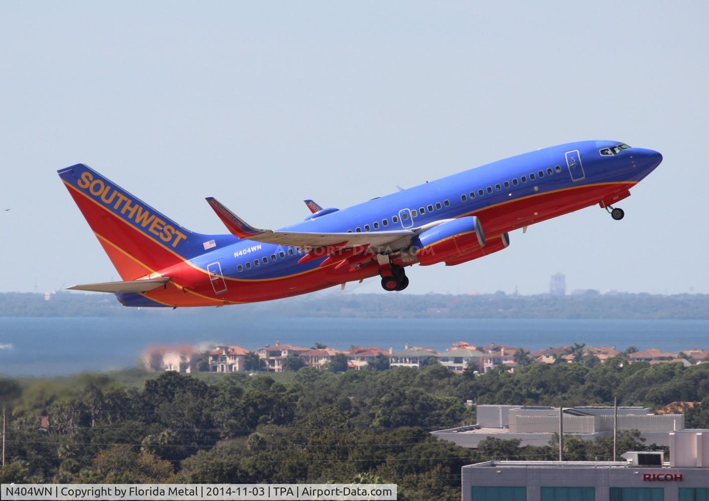 N404WN, 2001 Boeing 737-7H4 C/N 27892, Southwest