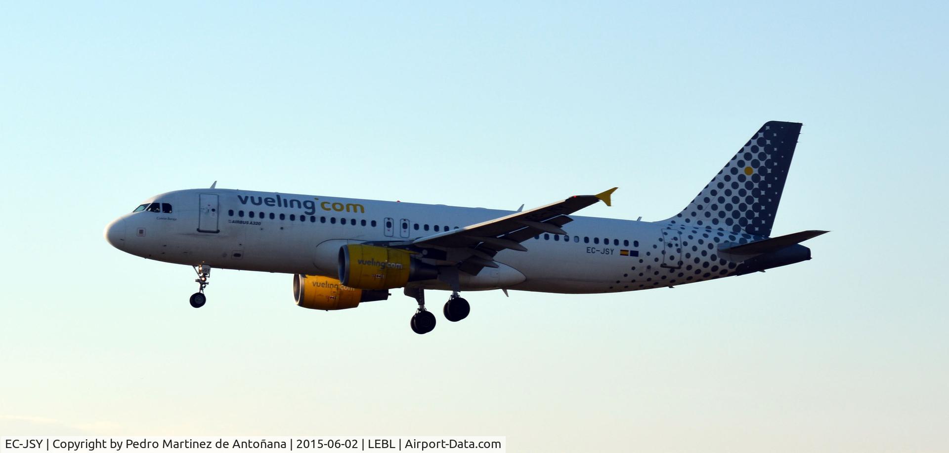 EC-JSY, 2006 Airbus A320-214 C/N 2785, El Prat  Barcelona - España