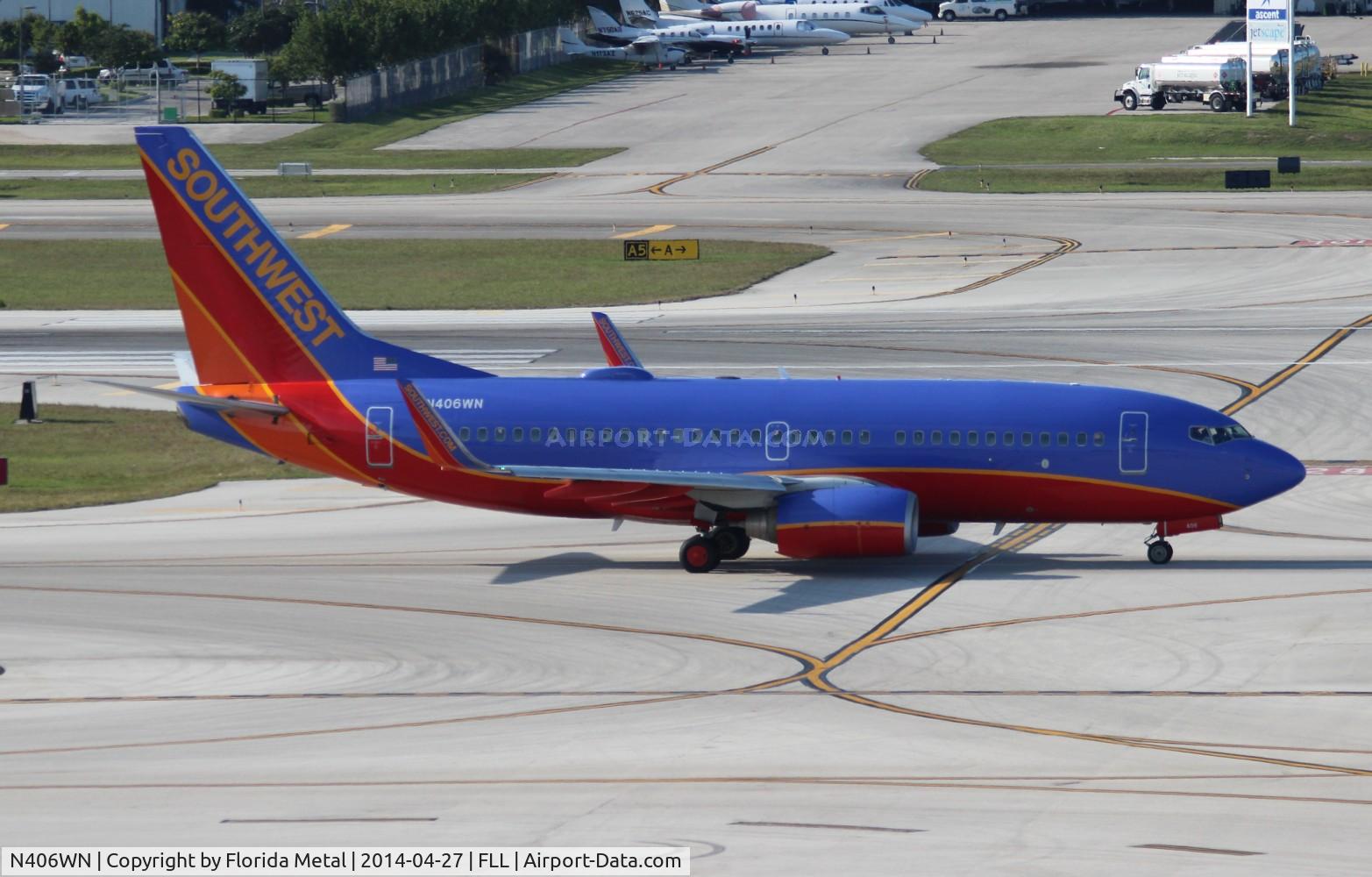 N406WN, 2001 Boeing 737-7H4 C/N 27894, Southwest