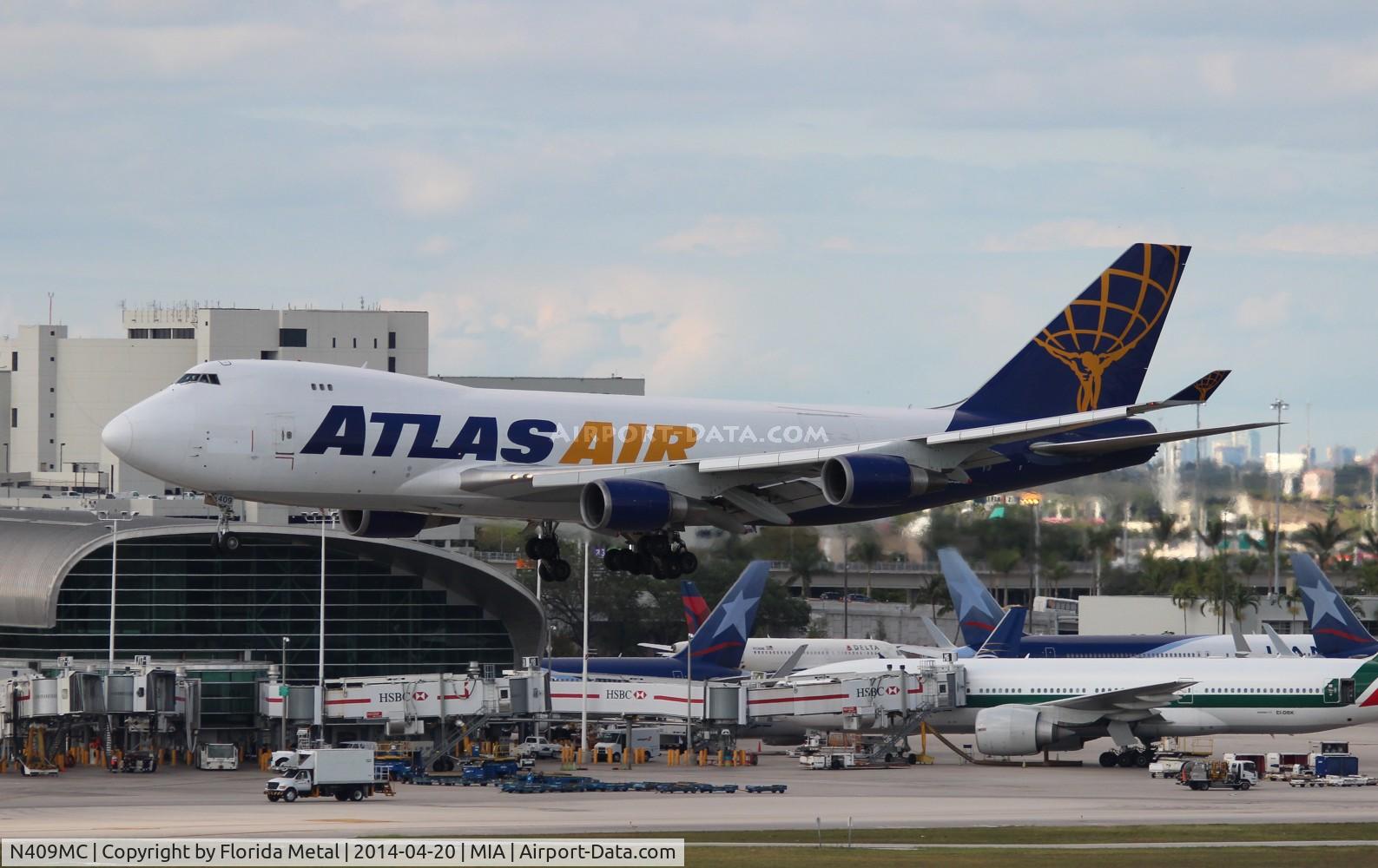 N409MC, 2000 Boeing 747-47UF C/N 30558/1242, Atlas Air