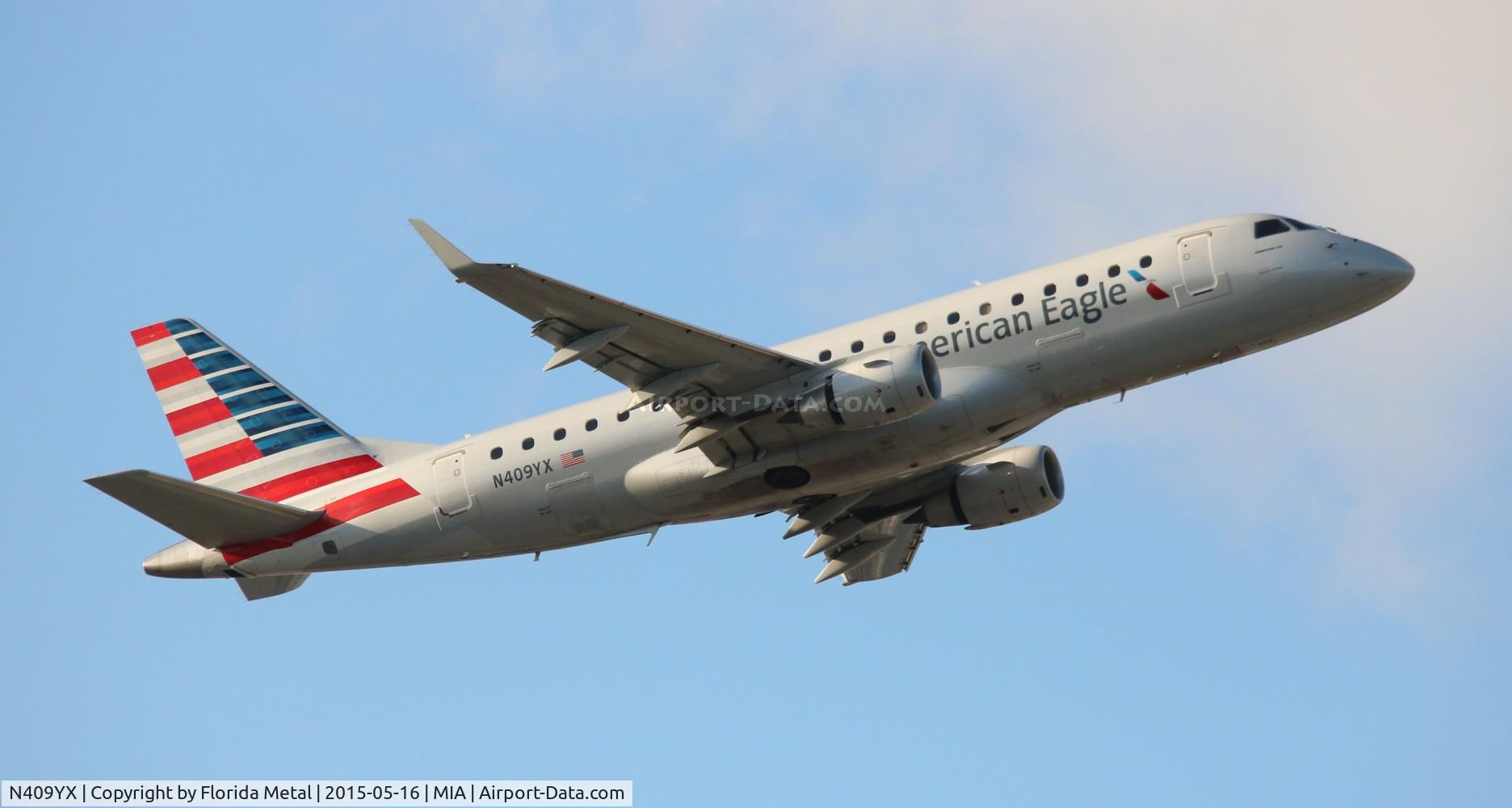 N409YX, 2013 Embraer 175LR (ERJ-170-200LR) C/N 17000372, American Eagle