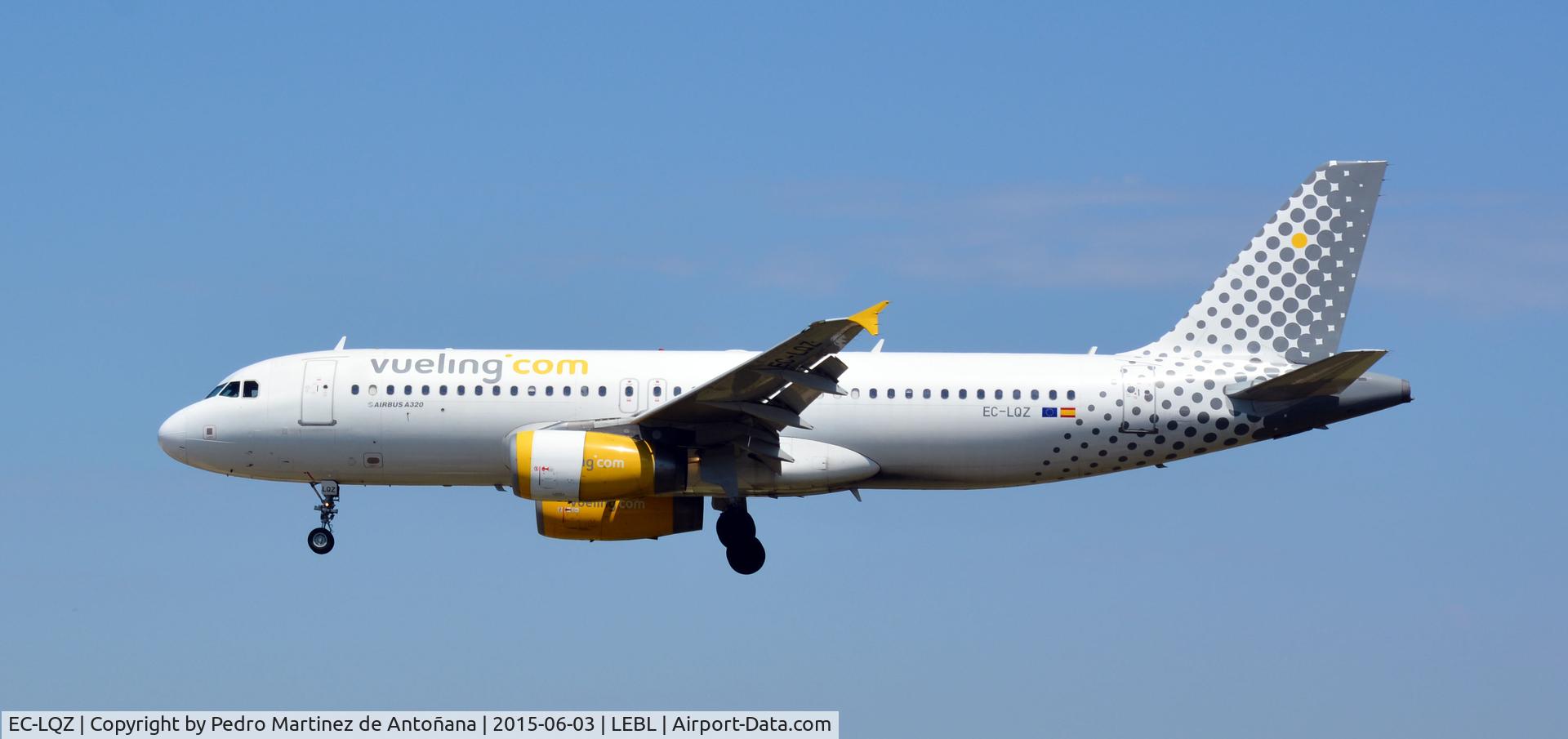 EC-LQZ, 2003 Airbus A320-232 C/N 1933, El Prat  Barcelona - España