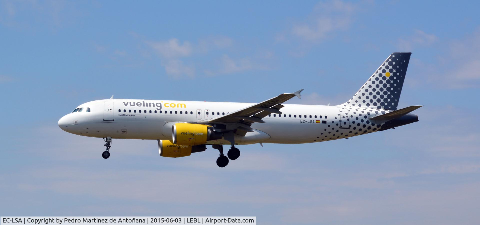 EC-LSA, 2009 Airbus A320-214 C/N 4128, El Prat  Barcelona - España
